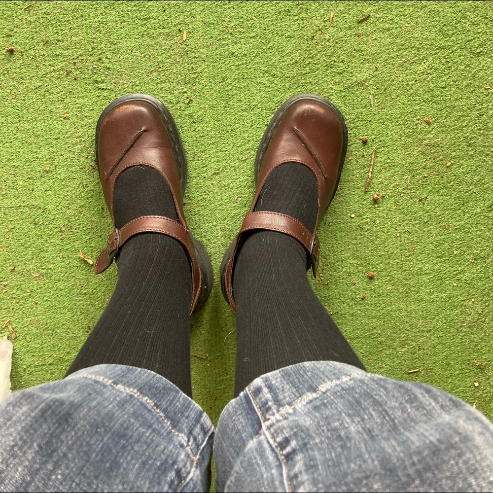 Dr. Martens Brown Mary Janes UK 4, US 6